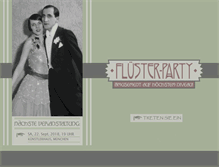 Tablet Screenshot of fluesterparty.de